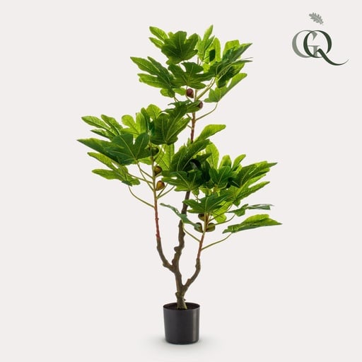 "Kunstpflanze - Ficus Carica - Feigenbaum - 95 cm image"