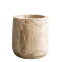 Blumentopf - Holz Hellbraun - Pia Blumentopf - L - H31 W29