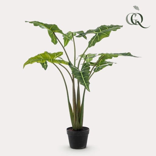 "Kunstpflanze - Alocasia Frydek - 120 cm image"