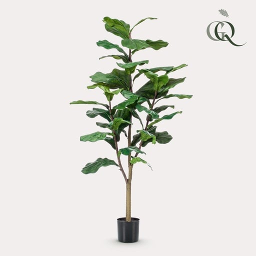 "Kunstpflanze - Ficus Lyrata - Tabakspflanze - 120 cm image"