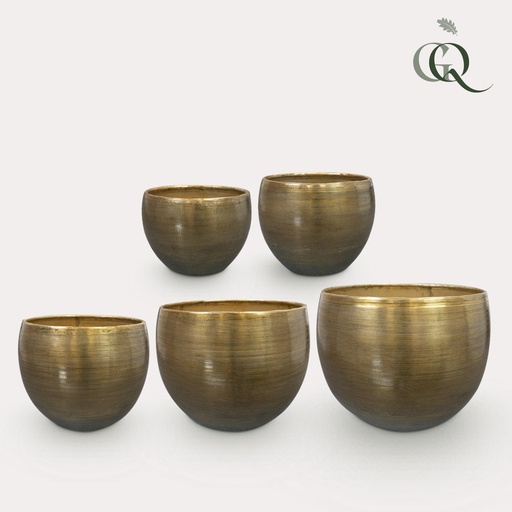 "Set 5 Rowen Aluminium Goldfarben - Gold image"
