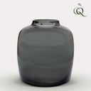 Vase Glas - M - H25 W25 - Bartica - Grau