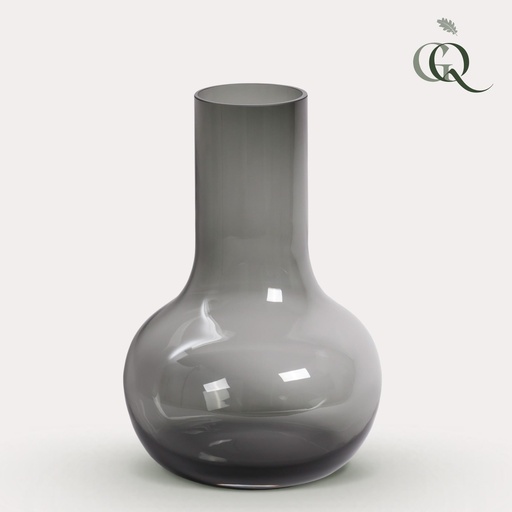 "Vase Glas - S - H37 W25 - Seim - Grau image"
