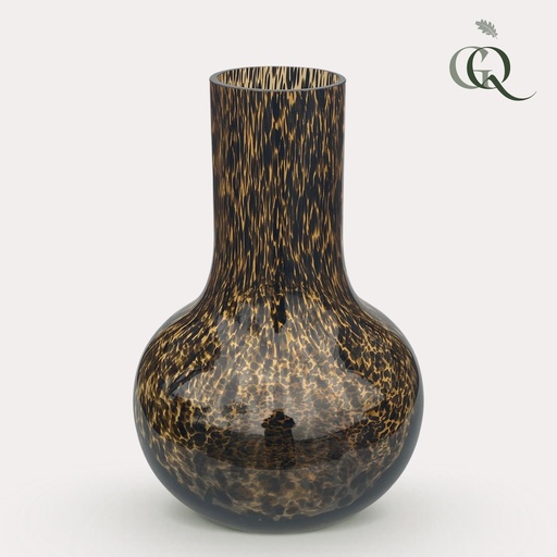 "Vase Glas - S - H37 x B25 - Seim - Cheetah image"