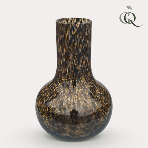 "Vase Glas - S - H37 x B25 - Seim - Cheetah image"