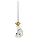Kerzenhalter - Vogel Porzellan - Delfts Blauw ↑ 21 cm