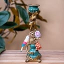 Candlestick Bird Gold - Large - 28,5 cm