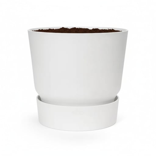 "Elho greenville round weiß - D30cm image"