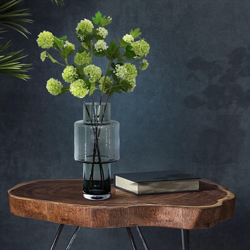 "Kunstblumen Solo - Creme - Viburnum Opulus Zweige - x 4 - 75cm image"