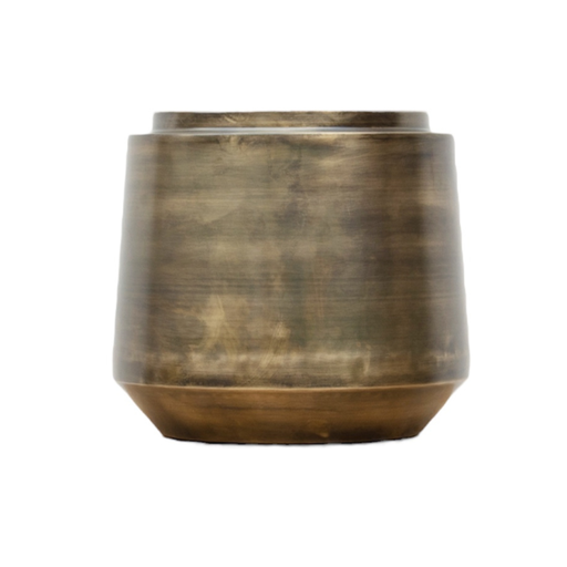 "Pot Indigo Vintage Gold D33 x H31 image"