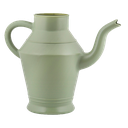 Vintage kunststof gieter S - Groen -  L 28,5 x D 14,4 x H 21,7