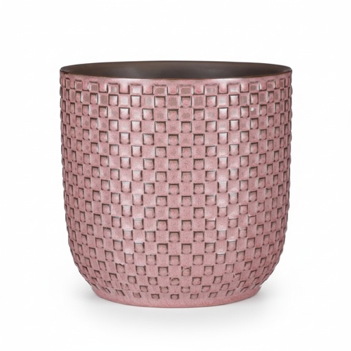 "Topf relief rosa D13,5 image"