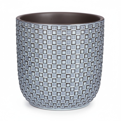 "Mini Topf Relief Blau D7 image"