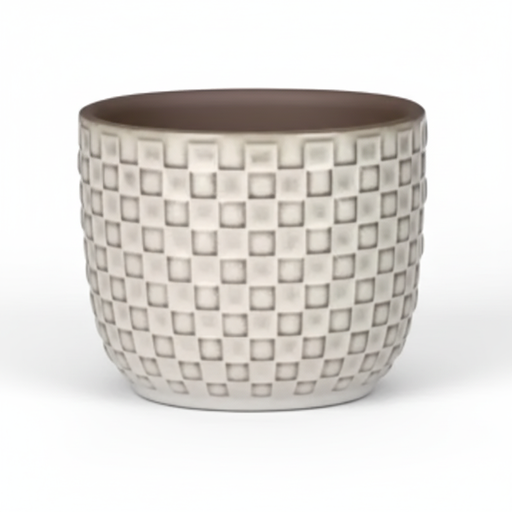 "Mini pot relief wit D7 image"