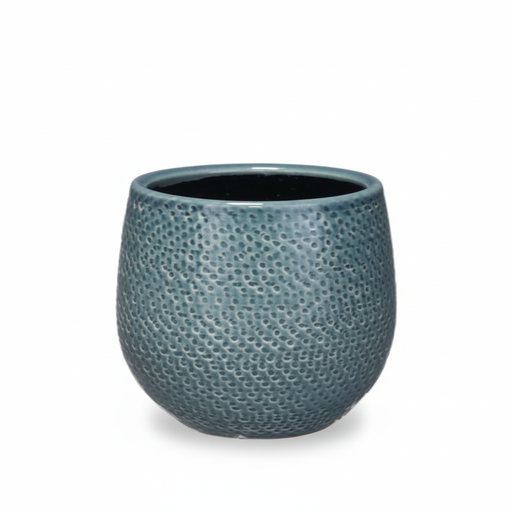 "Pot Gabriel rond blauw D14 image"