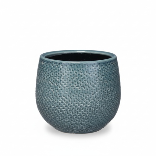 "Topf Gabriel rund blau D14 image"