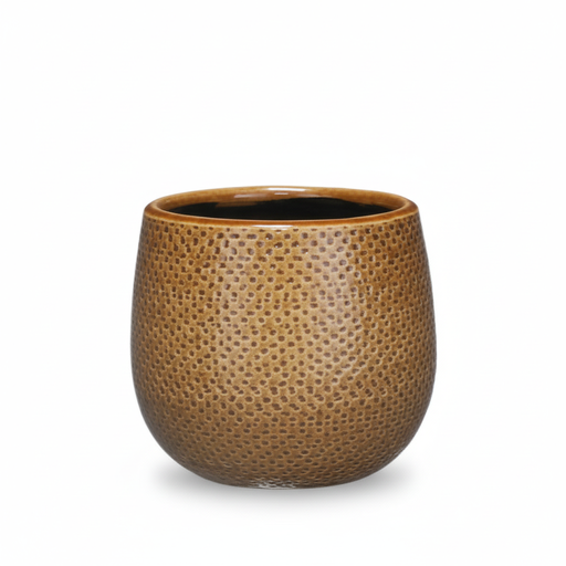"Pot Gabriel rond oker D14 image"