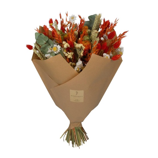 "Getrocknete Blumen - Classic Bouquet - Orange - ↕60cm image"