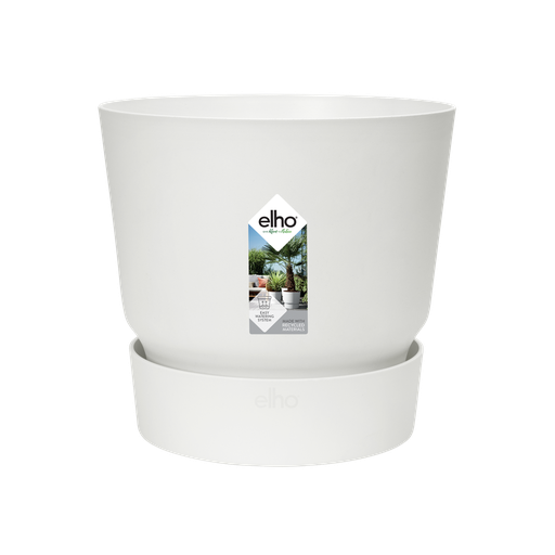 "Pot elho Greenville Round white - D14 x H13 image"