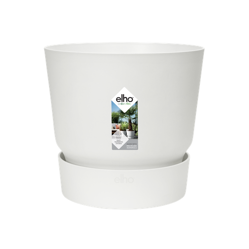 "Pot elho Greenville Round white - D14 x H13 image"