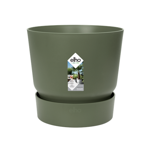 "Pot elho Greenville Round green - D14 x H13 image"