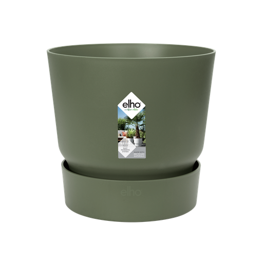 "Pot elho Greenville Round green - D14 x H13 image"