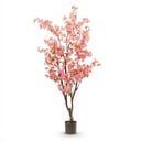 Kunstpflanze - Prunus - Kirschblüte - Rosa - 175cm