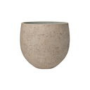 Topf Orb Grau gewaschen - Ø39 x H35 cm