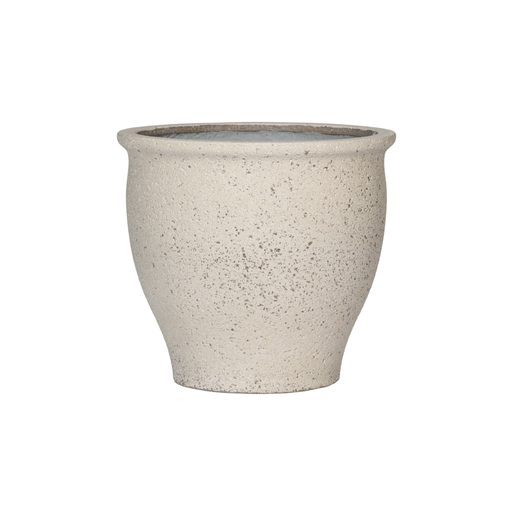 "Übertopf Poseidon Chalk White - Ø52 x H47 image"