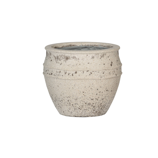 "Übertopf Athena S Chalk White - Ø29 x H24 image"