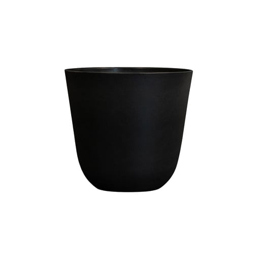 "Topf Palermo schwarz D35 x H32 image"