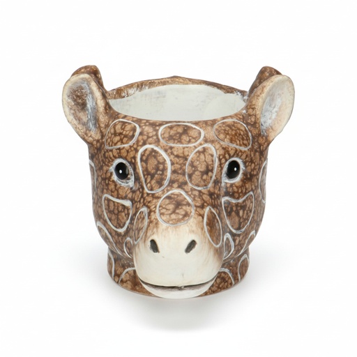 "Planter Giraf D11/14x11cm - Braun - D11/14x11cm image"