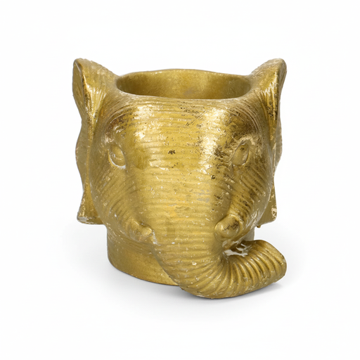 "Planter Olifant D11/12x10cm - Gold - D11/12x10cm image"