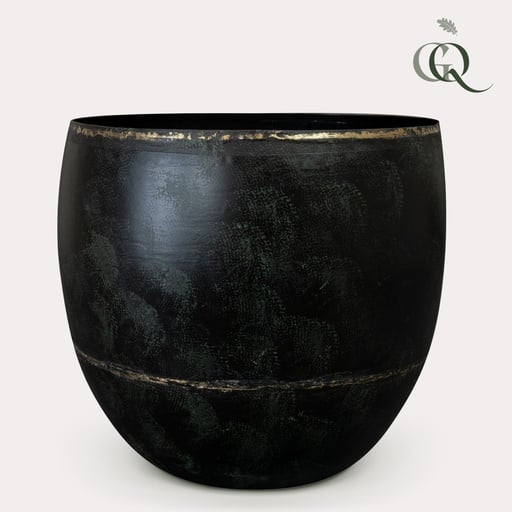 "Pot - Zwart -Belia vintage black - M - H25 W28 image"