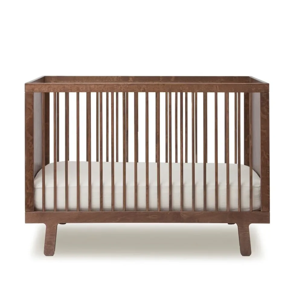 "Oeuf Babybett Sparrow Walnuss 70 x 140 image"
