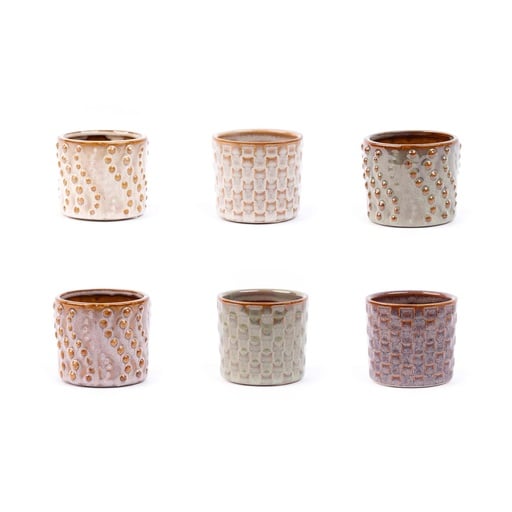 "Mini pot set 6 - Madrid - D7.2 H6.3 image"