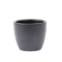 Pot Boule Antraciet mat - D7.5 H6 cm 