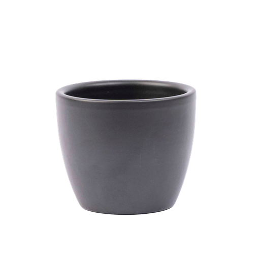 "Pot Boule Antraciet mat - D7.5 H6 cm  image"