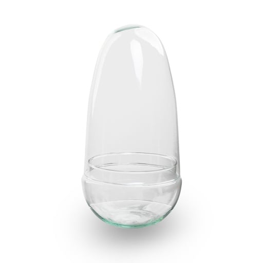 "Flaschengarten - Egg - Eiförmige Vase - Höhe ca. 25 cm image"
