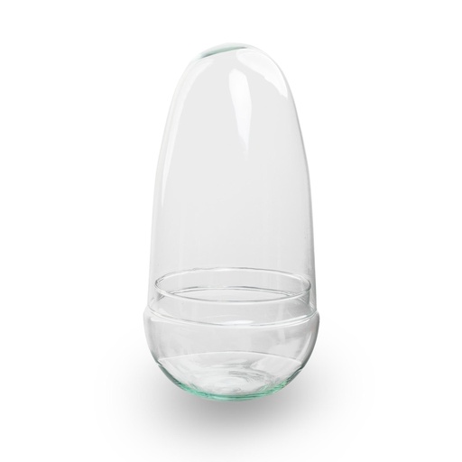 "Flaschengarten - Egg - Eiförmige Vase - Höhe ca. 25 cm image"