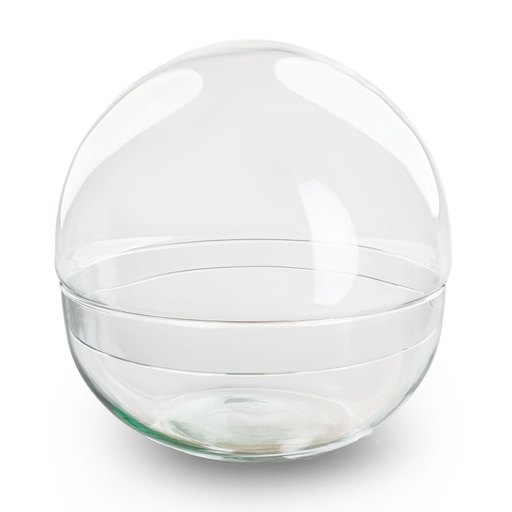 "Terrarium fles tweedelig - Dome XL - Ø 28 cm ↑ 28 cm image"