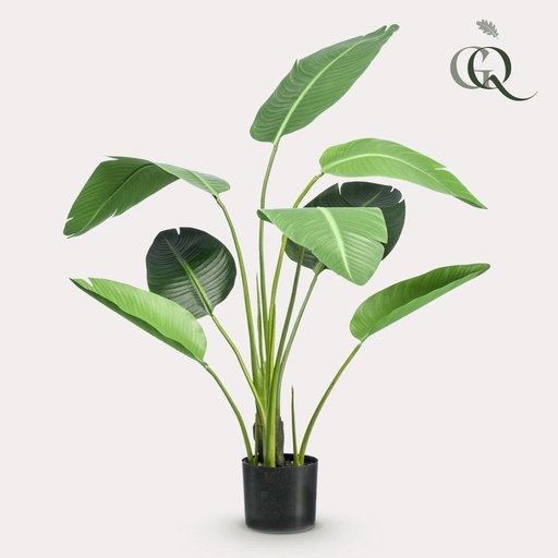 "kunstplant - Strelitzia nicolai - Paradijsvogelbloem - 120cm image"