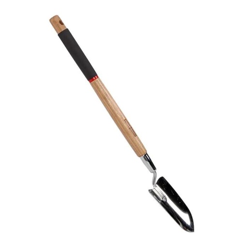 "Verplantschepje - Medium - Verzinkt staal - Essenhouten handvat 60 cm  image"