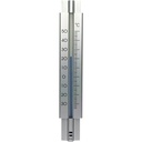 Thermometer - Metaal design 29cm 