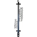 Hendrik Jan - Buitenthermometer - Kunststof zwart 26 cm 