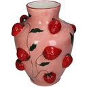 Vase Erdbeere Dolomit 25,3 cm