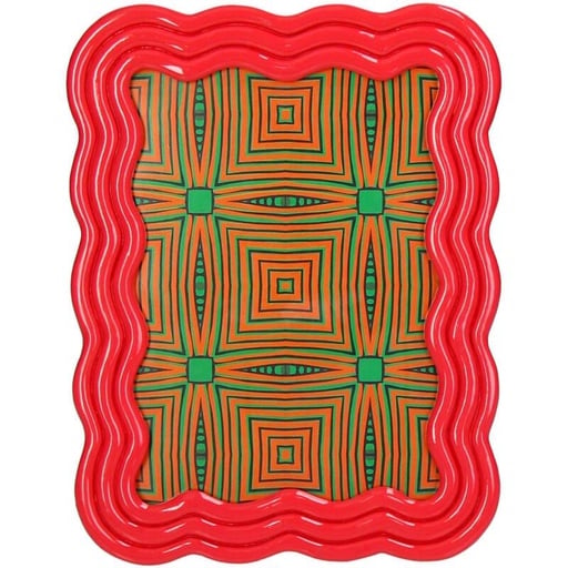 "Fotolijst Gebogen Polyresin - Roze image"