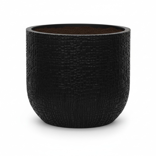 "Capi Topf Bol Skin Anthrazit - D17cm - H15cm image"