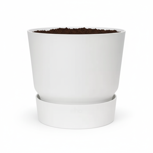 "Elho greenville round white - D20cm image"