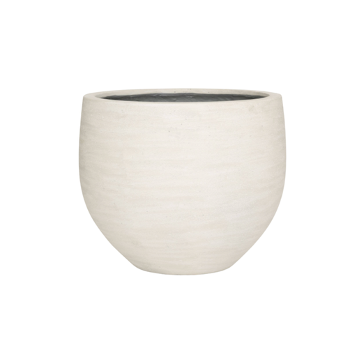 "Jumbo Orb Ivory Washed - D69xH57 image"